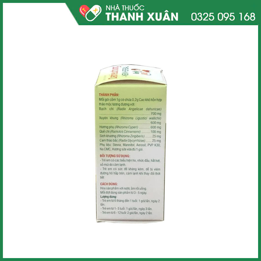 Datrieuchung-New thuốc giảm triệu chứng cảm, cúm, ho và viêm mũi dị ứng